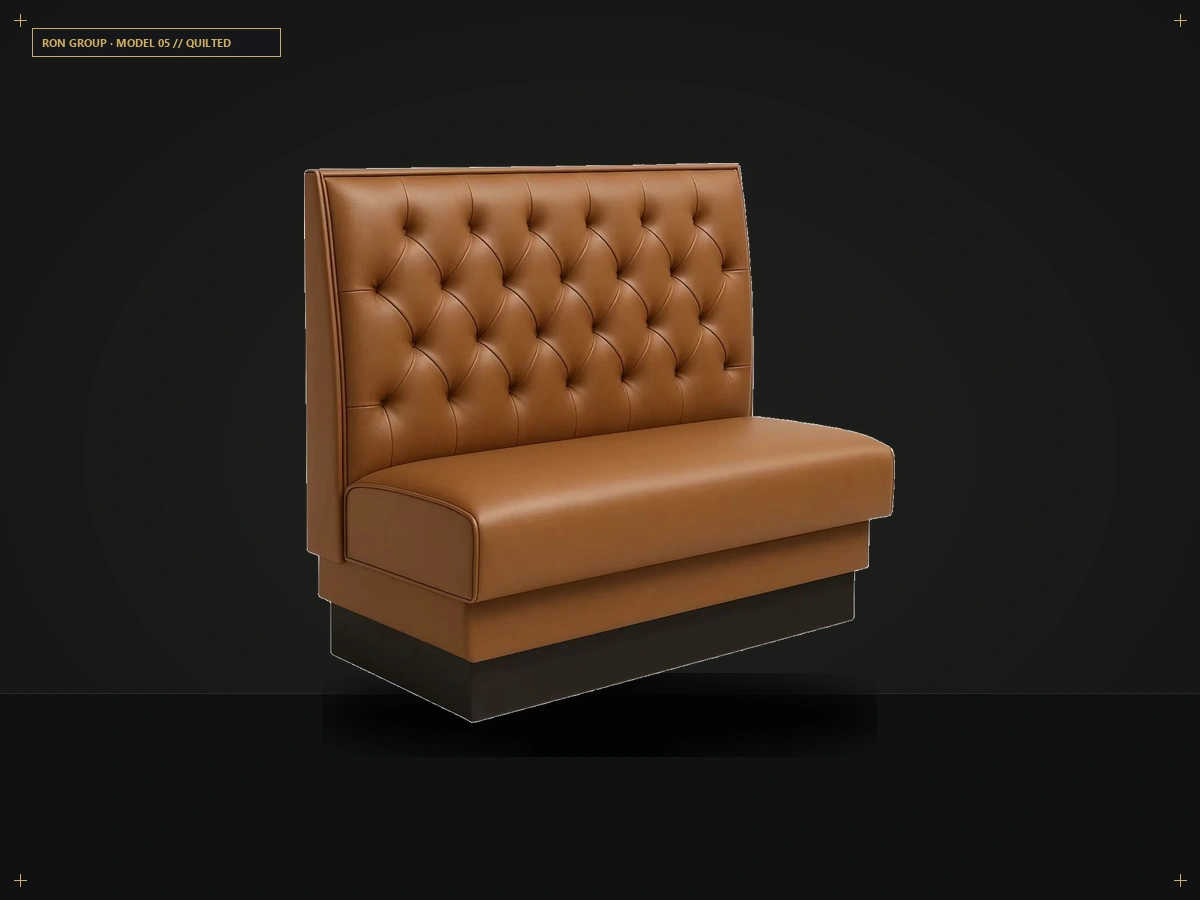 Quilted Style Tufted Booth