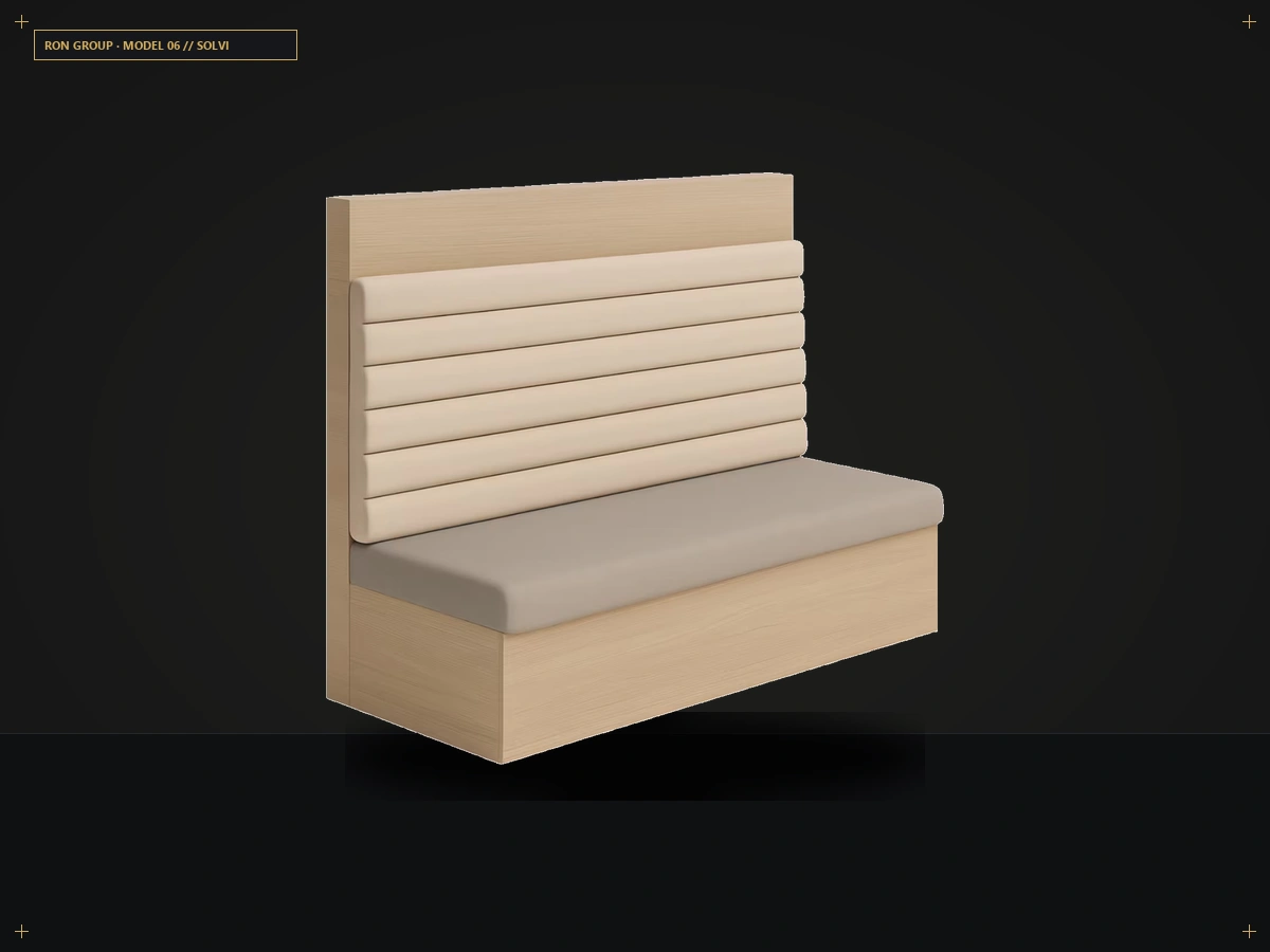 Solvi Horizontal Channel Booth