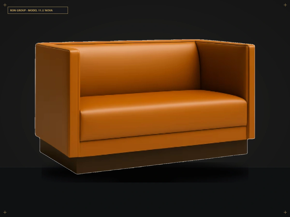Nova Minimalist Smooth Booth