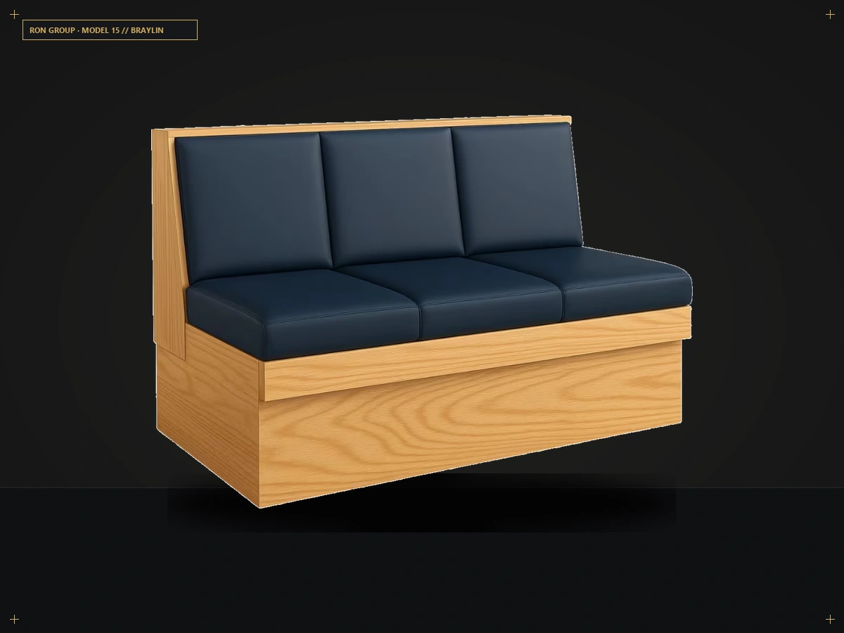Braylin Segmented Cushion Booth