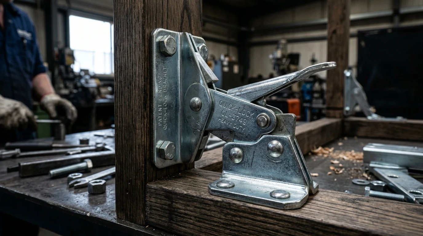Patented Modular Quick-Lock Cleat Joint System