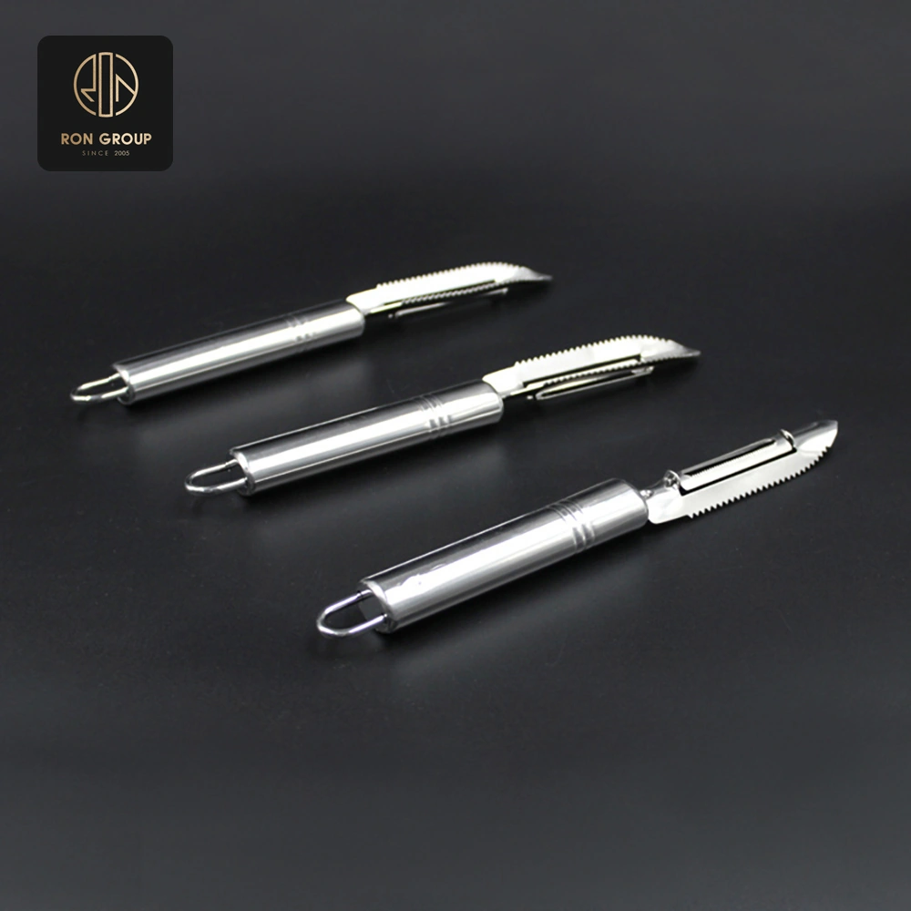 Multi-purpose stainless steel peeler