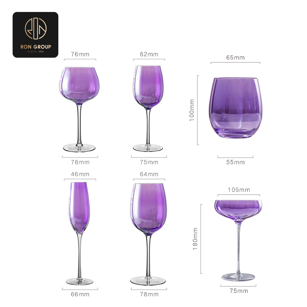 Colored Glass Cup Series I