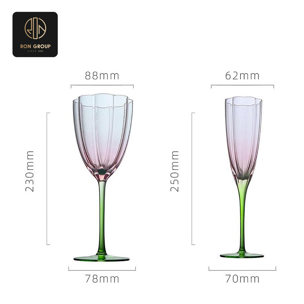 Colored Glass Cup Series O