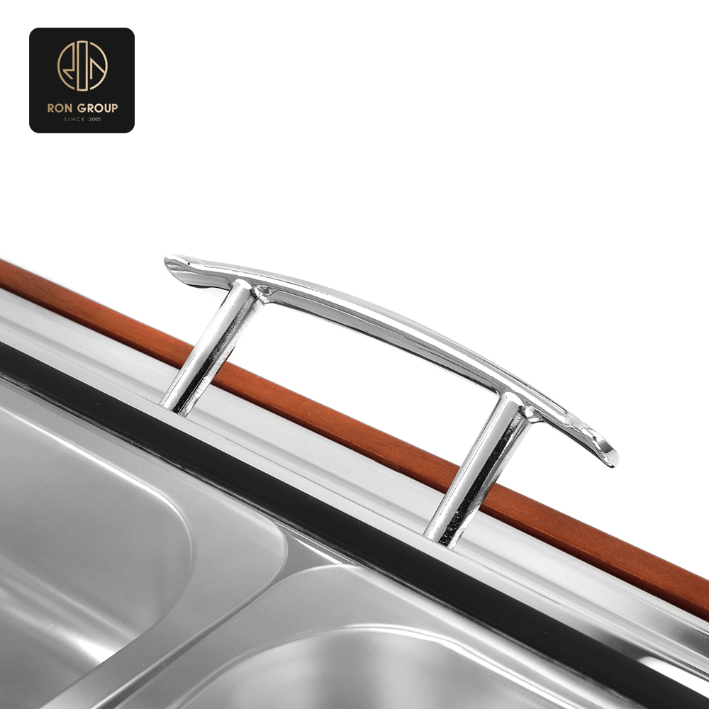 Chafing Dish with Wooden Base SeriesA