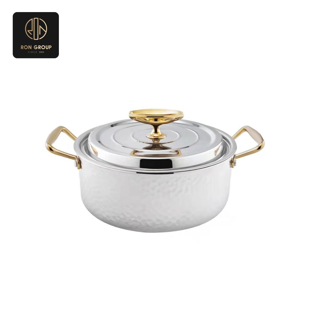 Hammered Stainless Steel Pot SeriesA