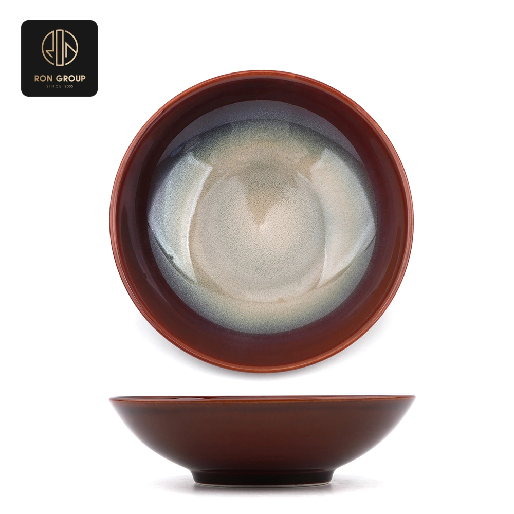Plum Wave Kiln-Glazed Dinnerware Series