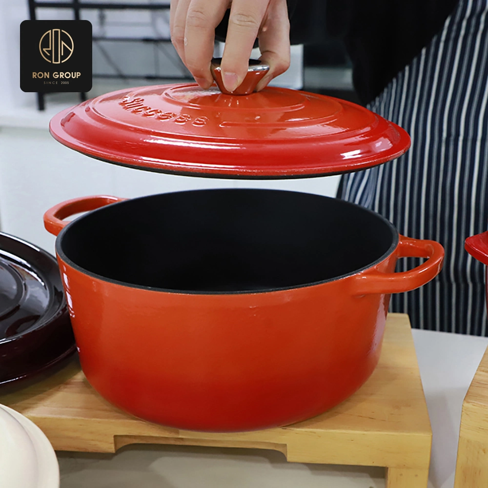 Enamel Cast Iron Dutch Oven SeriesF