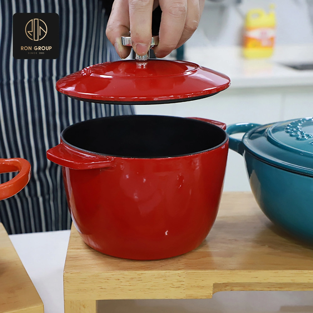 Enamel Cast Iron Dutch Oven SeriesL