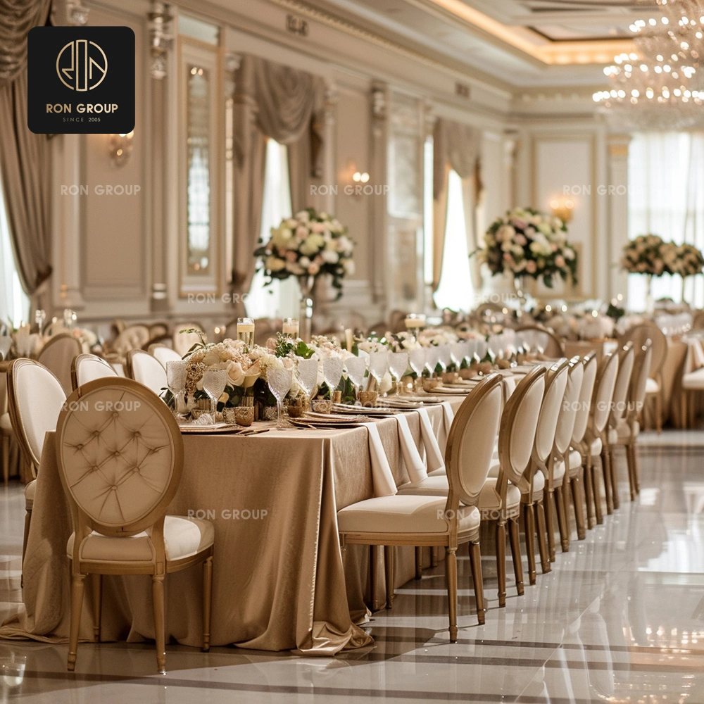 Golden Accent & Velvet Chair Series