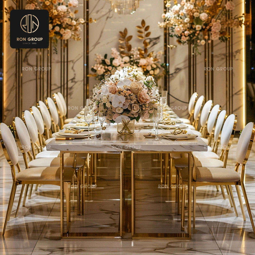 Golden Accent & Velvet Chair Series