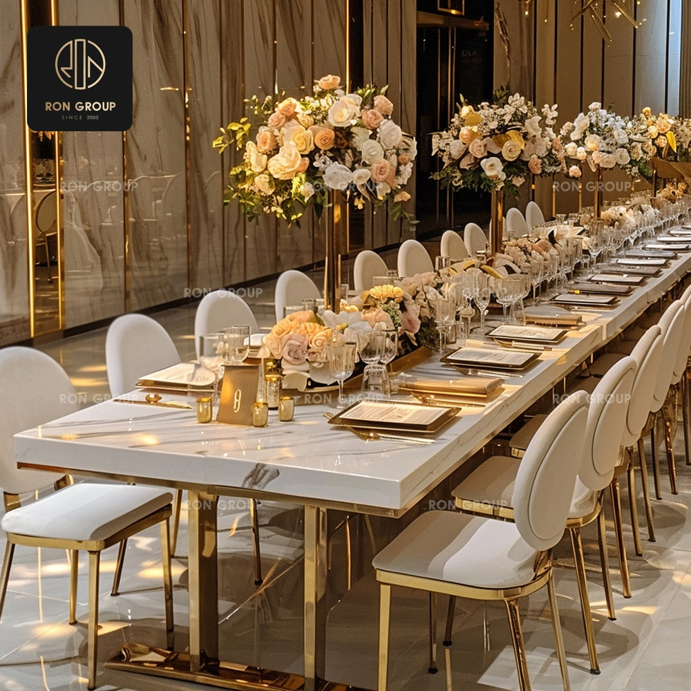 Golden Accent & Velvet Chair Series