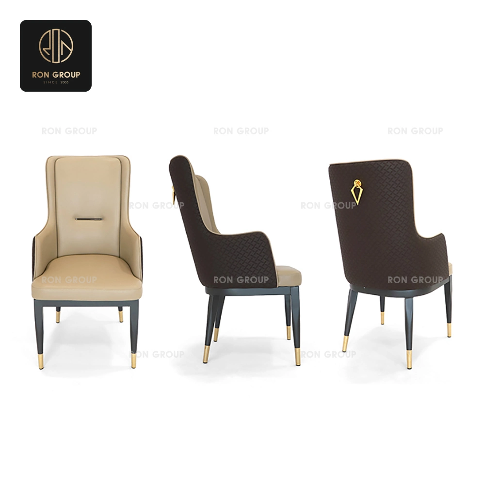 Leatherette High-Back Dining Armchair SeriesA