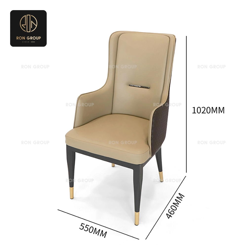 Leatherette High-Back Dining Armchair SeriesA