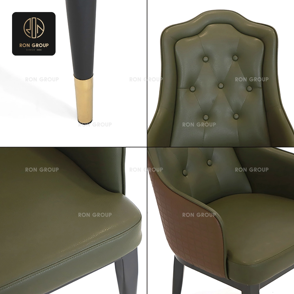 Leatherette High-Back Dining Armchair SeriesB