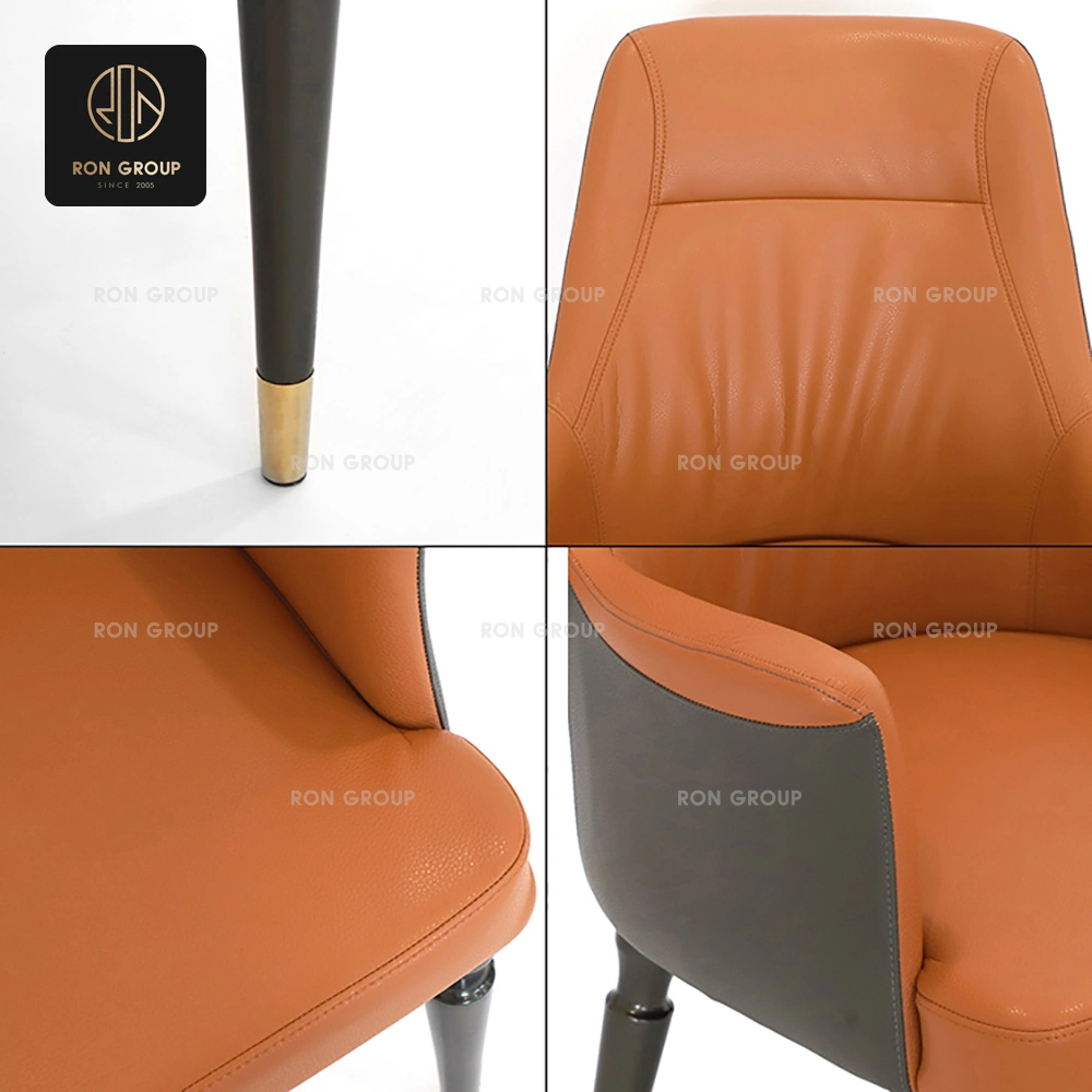 Leatherette High-Back Dining Armchair SeriesC