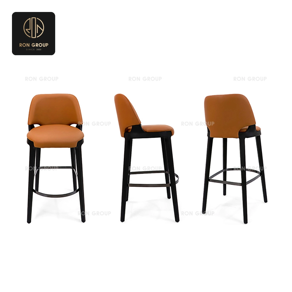 Modern Faux Leather Bar Stool Series