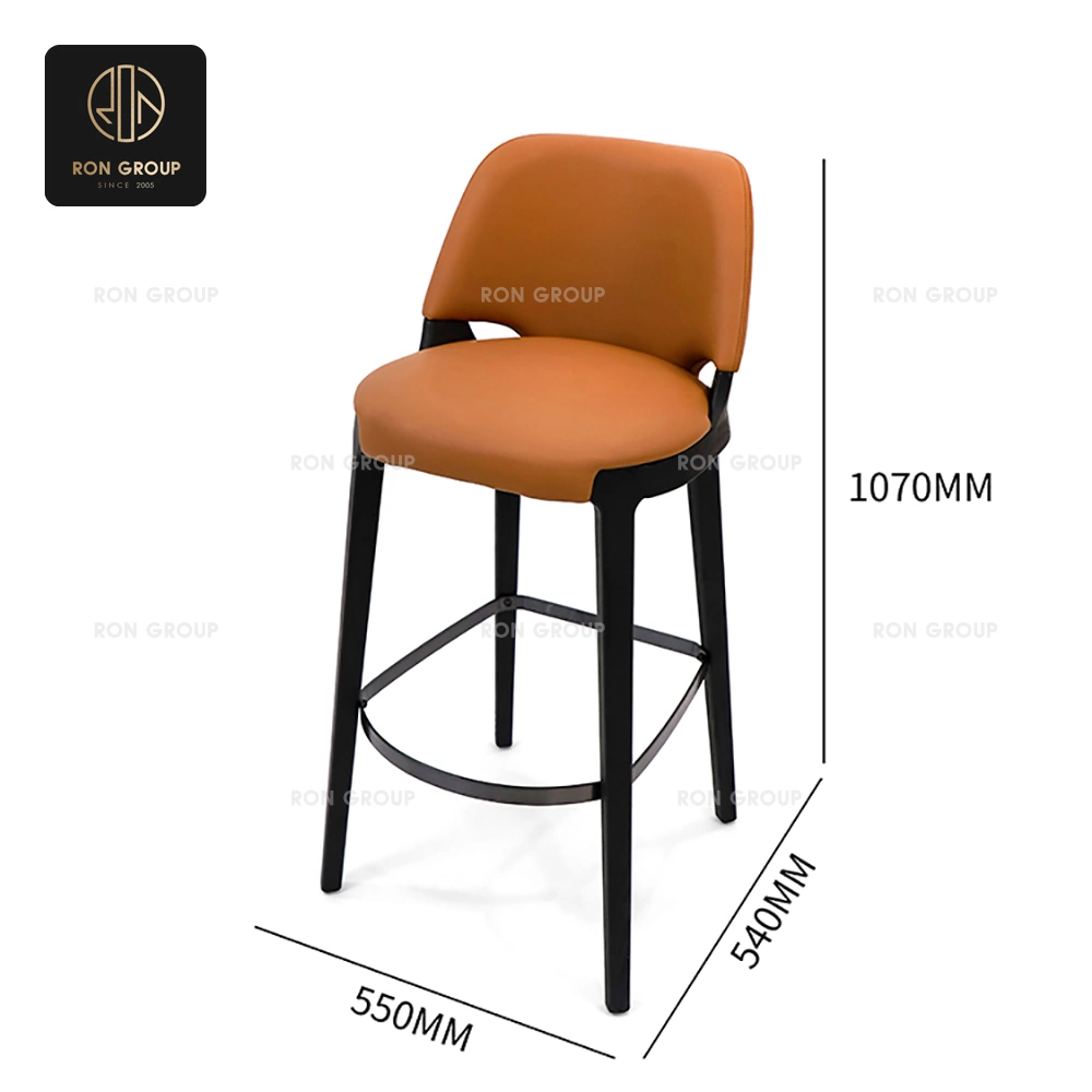 Modern Faux Leather Bar Stool Series