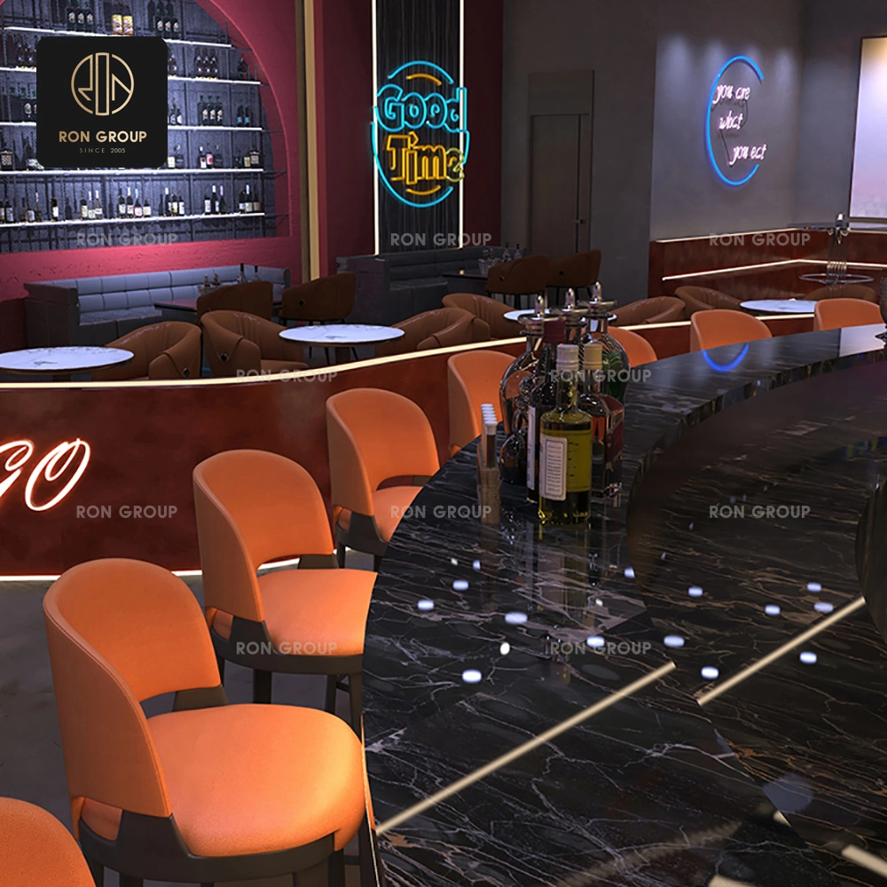 Modern Faux Leather Bar Stool Series