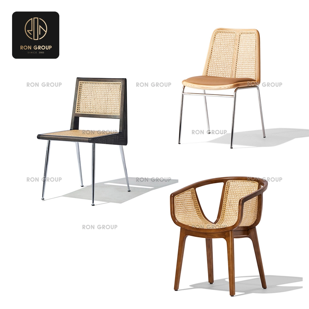 Modern Rattan Dining Chair Collection