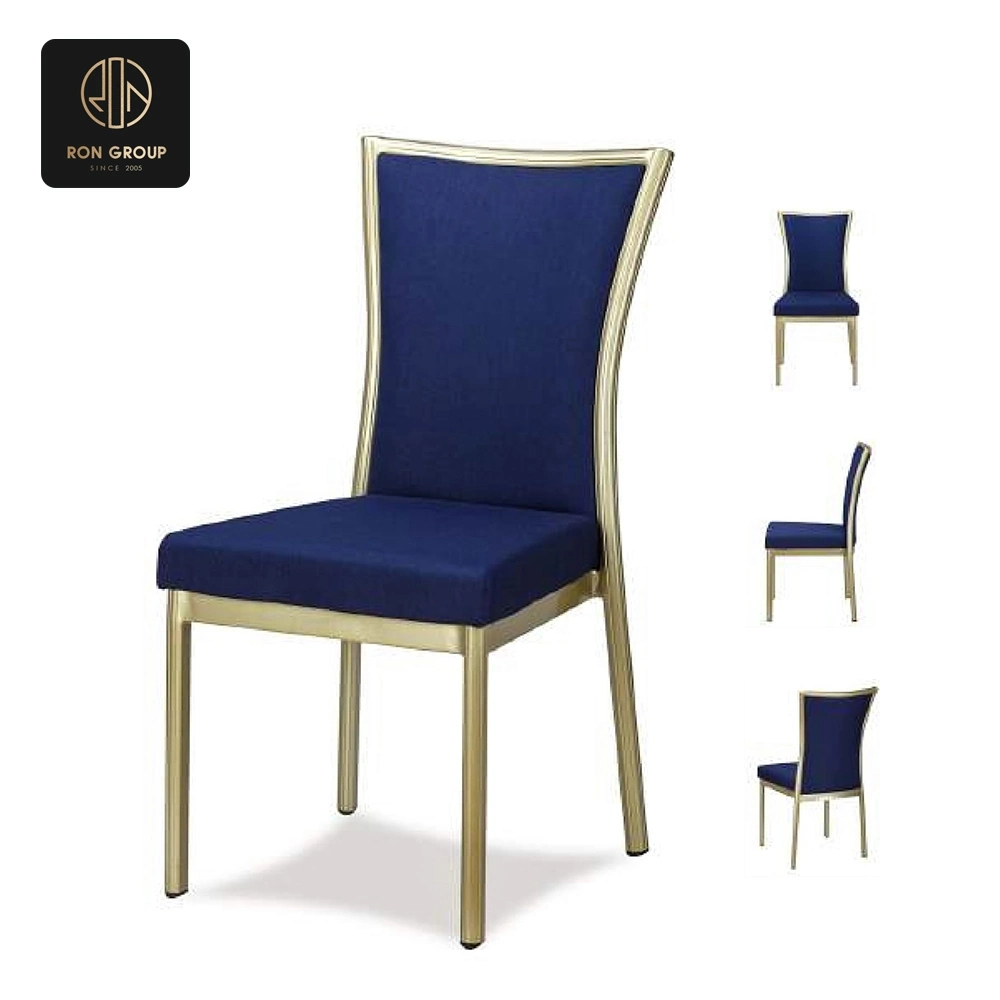 Banquet Chair Blue Gold Series B
