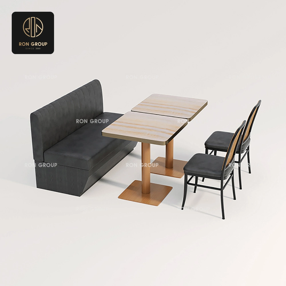 Square Marble-Top Bistro Table Series