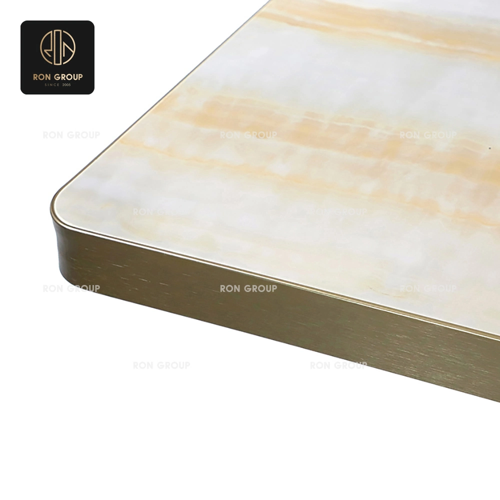 Square Marble-Top Bistro Table Series