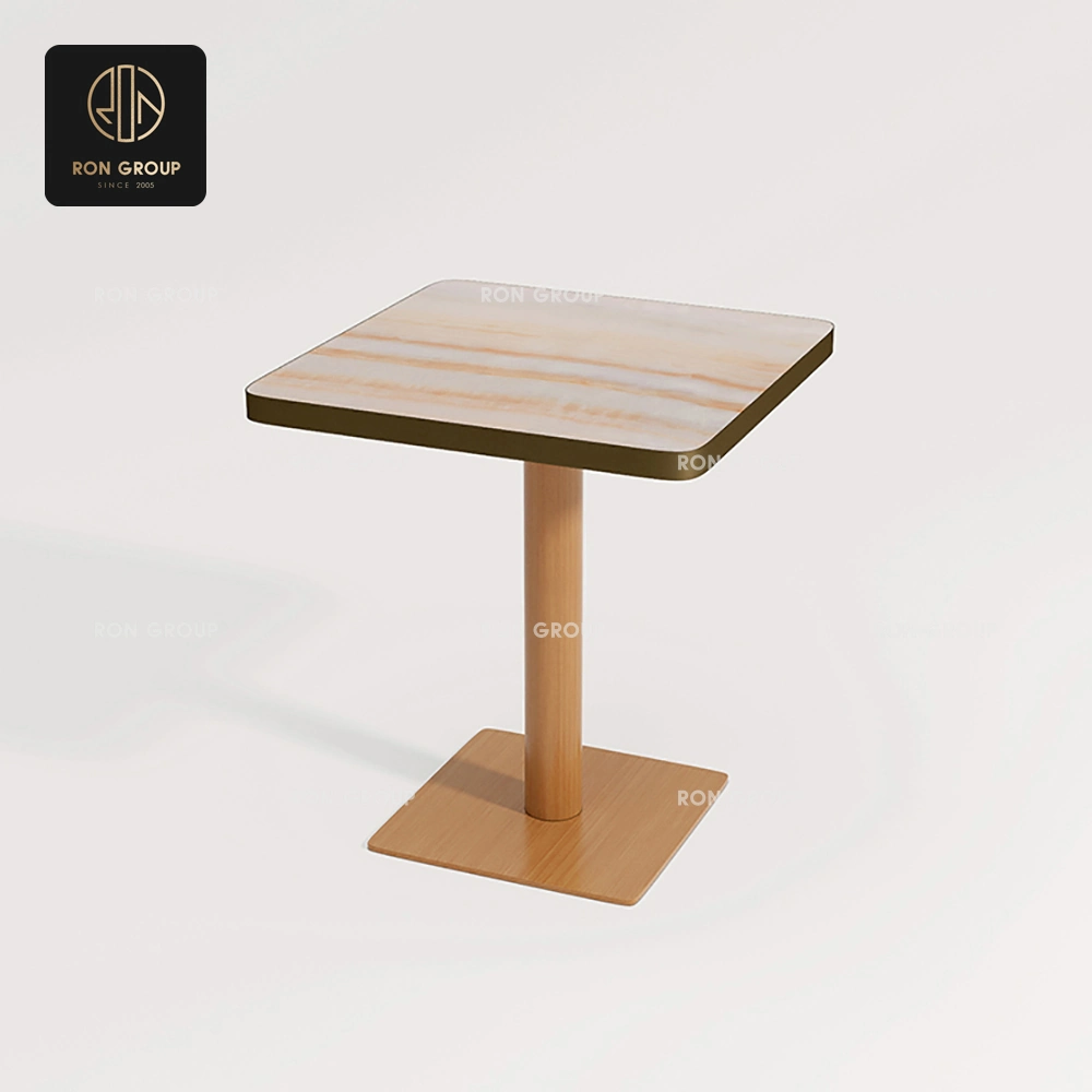 Square Marble-Top Bistro Table Series