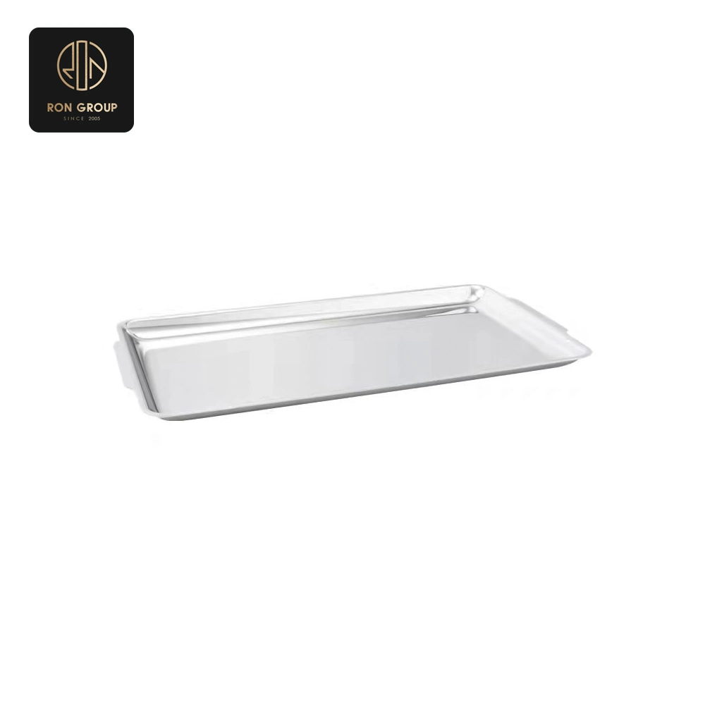 Stainless Steel Rectangular Service Tray Series