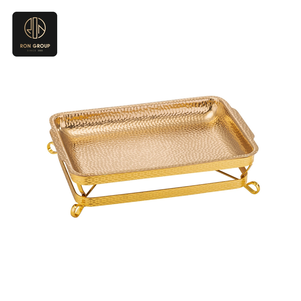 Stainless Steel Rectangular Service Tray Series