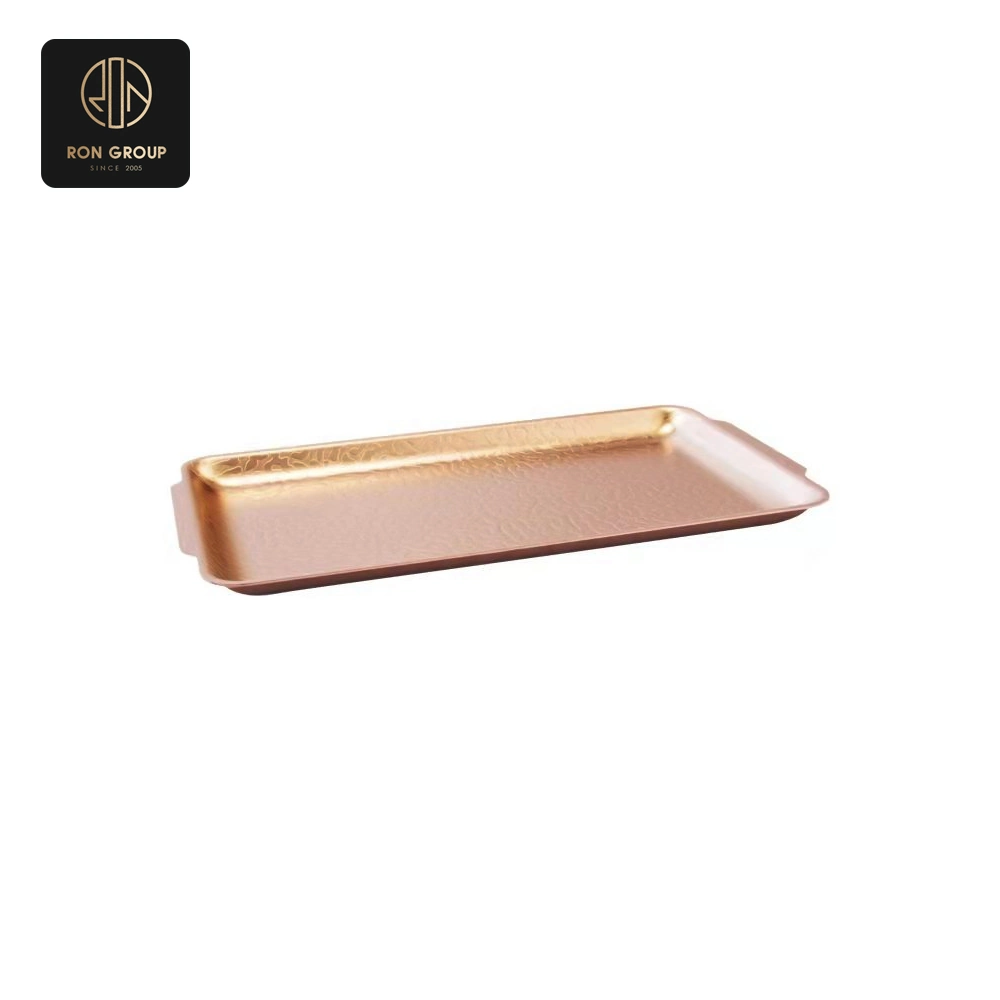 Stainless Steel Rectangular Service Tray Series