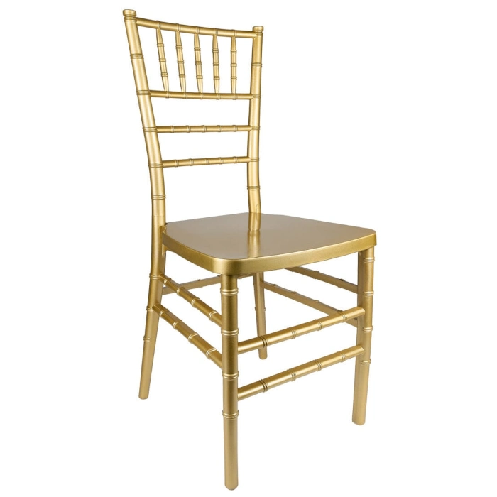 Gold  Tough Resin Chiavari Chair Series A