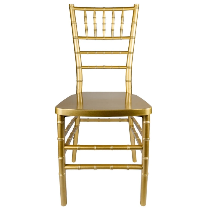 Gold  Tough Resin Chiavari Chair Series A