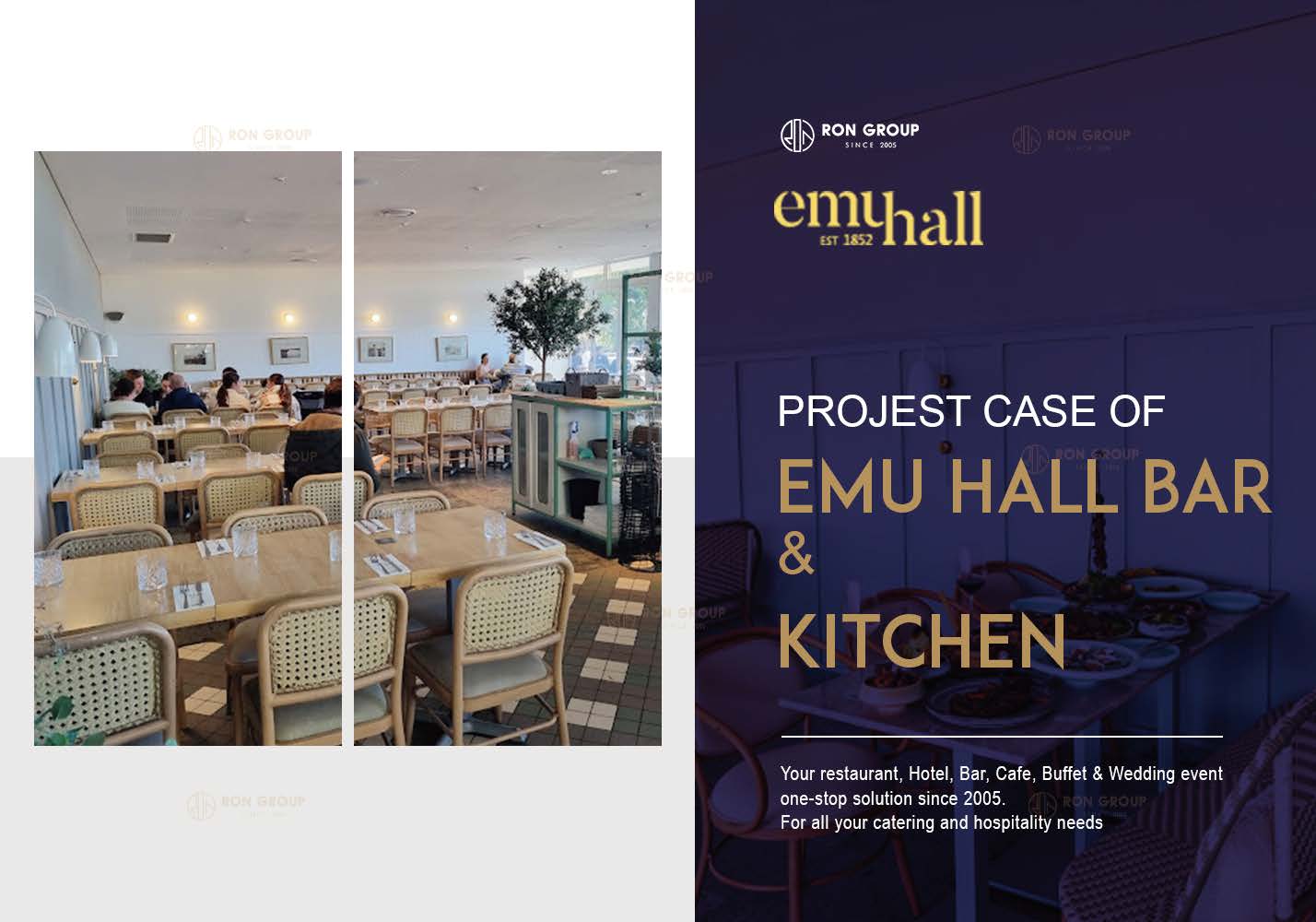 Emu Hall: A Modern-Minimalist Transformation