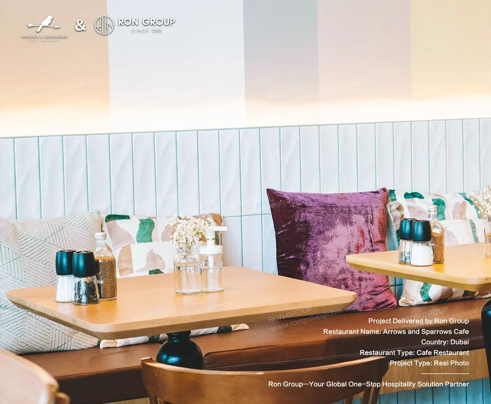 Arrows and Sparrows Cafe cozy seating area