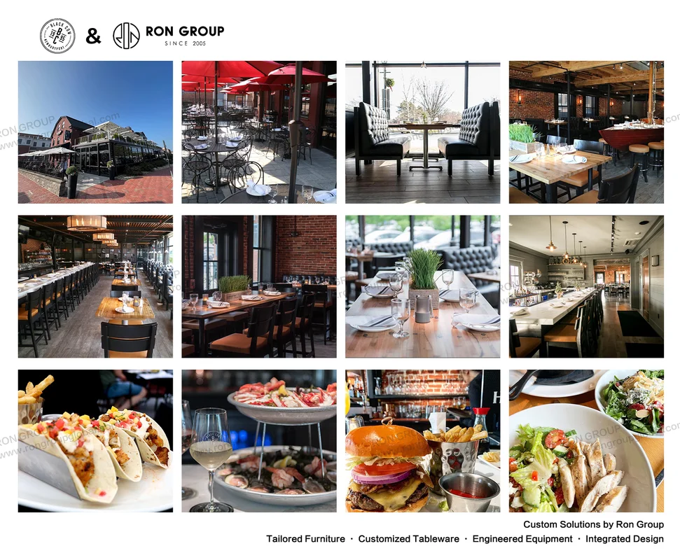 Black Cow Tap and Grill collage
