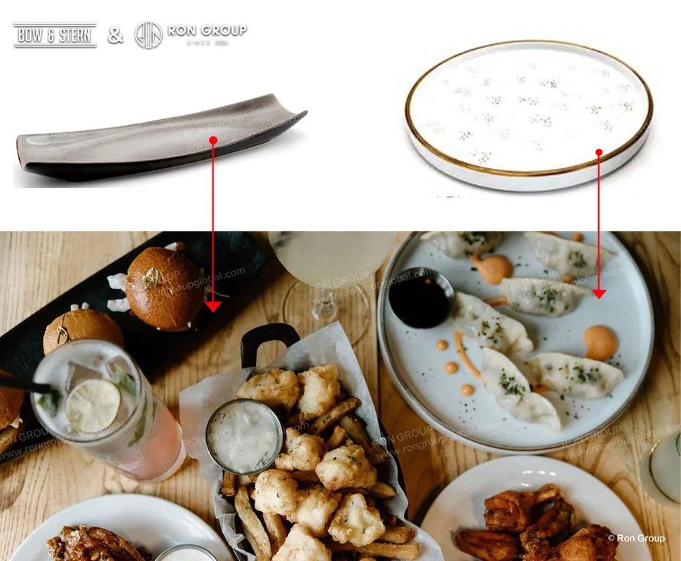 Bow and Stern second product application comparison for restaurant furniture