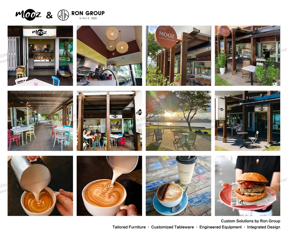 Mooz Gelato and Juice Bar collage