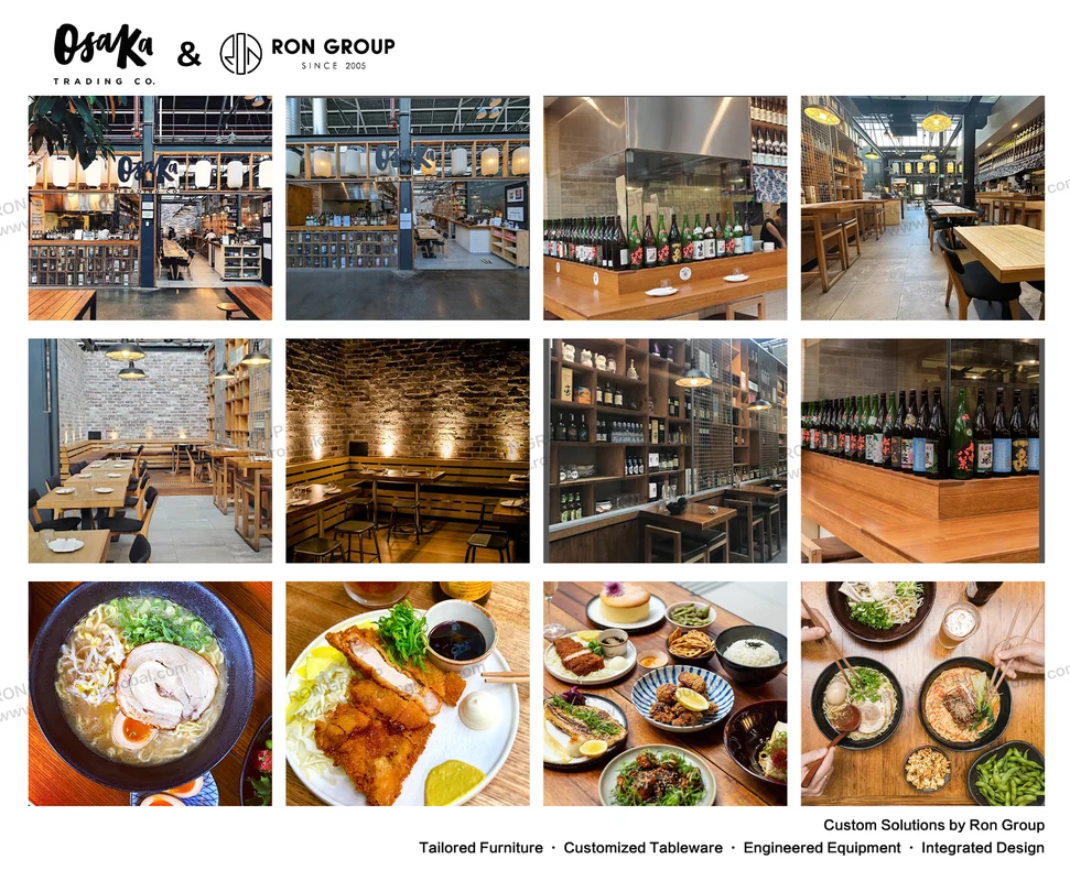 Osaka Trading Co. venue overview collage