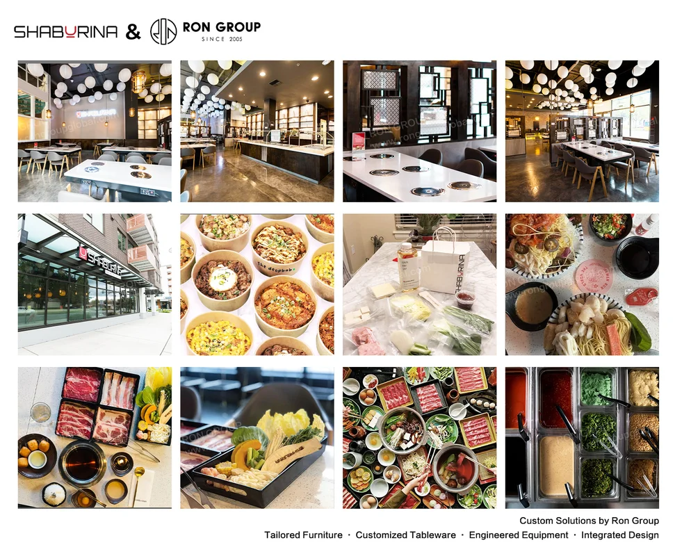 Shaburina modern shabu-shabu restaurant project overview