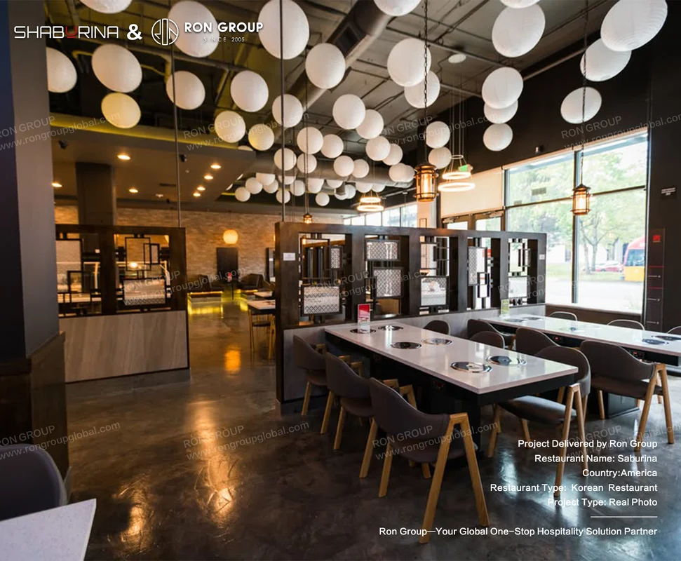 Shaburina Modern Korean Restaurant Interior