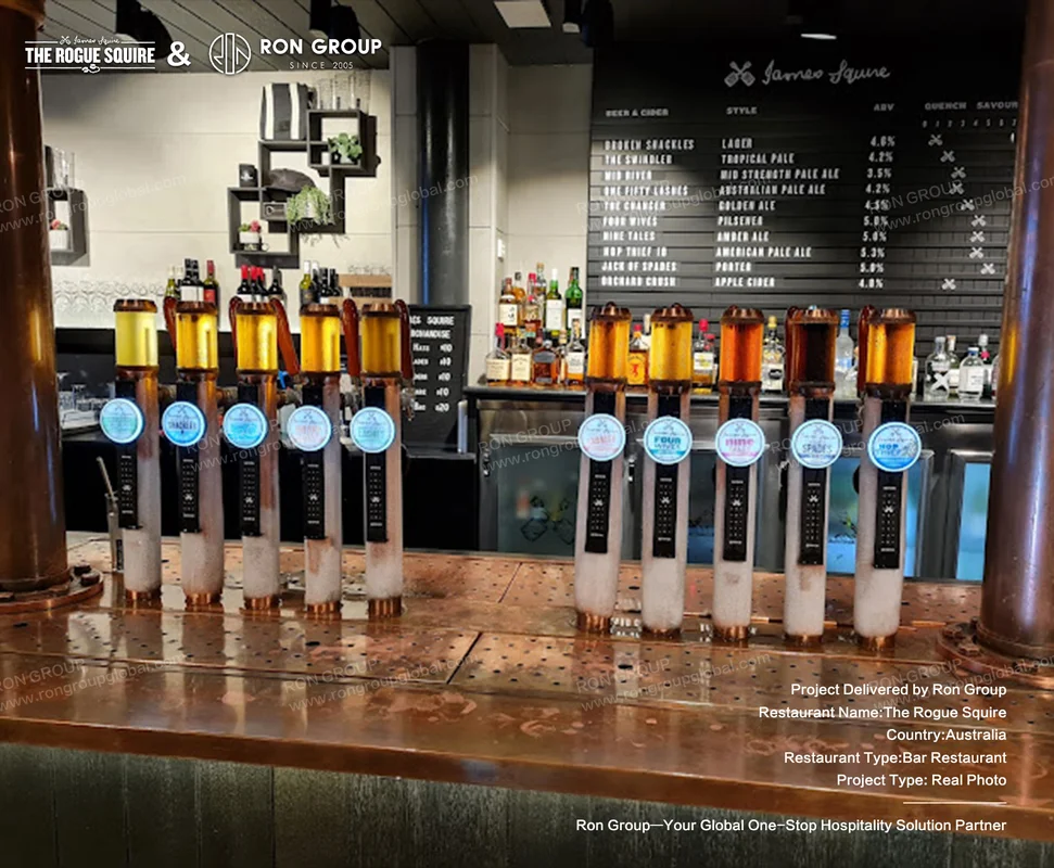 Copper Beer Taps