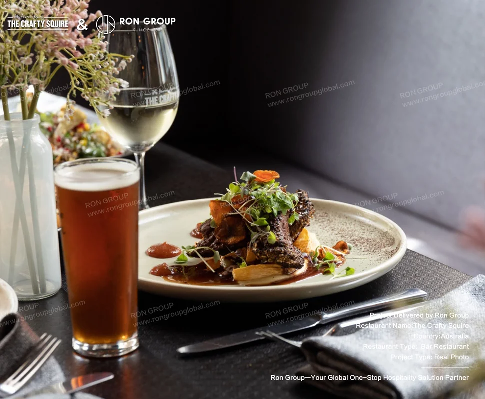 Gourmet Meal with Craft Beer