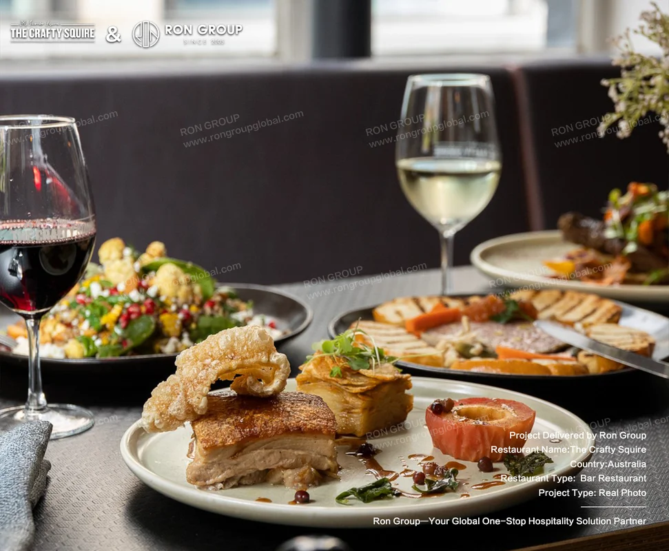 Gourmet Plated Dishes