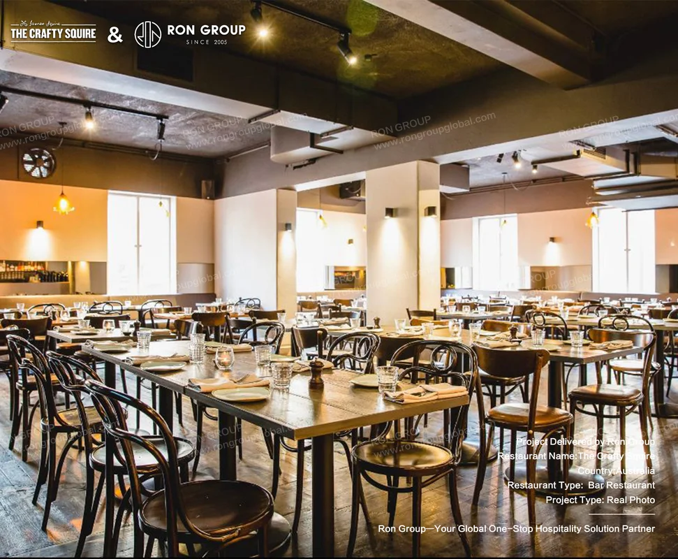 The Crafty Squire Modern Restaurant Interior
