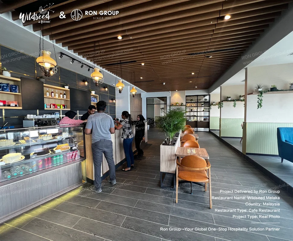 Wildseed modern cafe interior