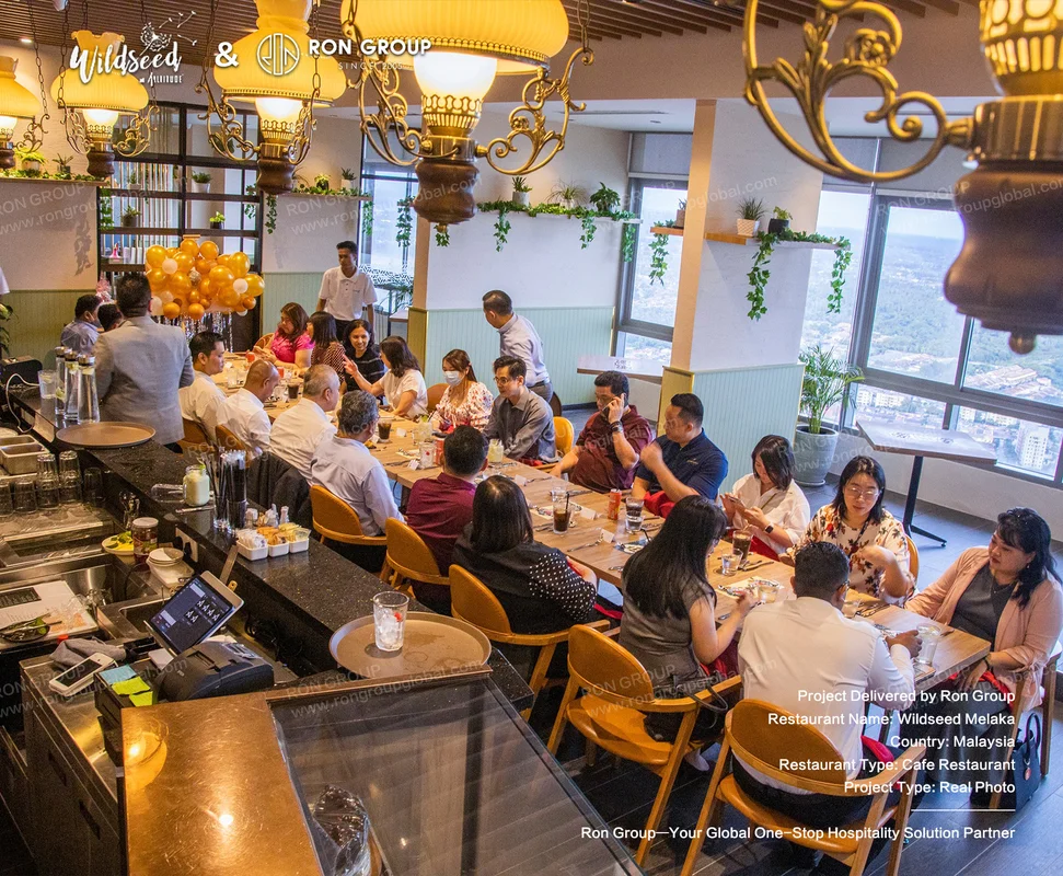 Wildseed restaurant dining area with guests