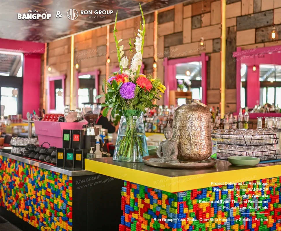 BANGPOP colorful Lego bar