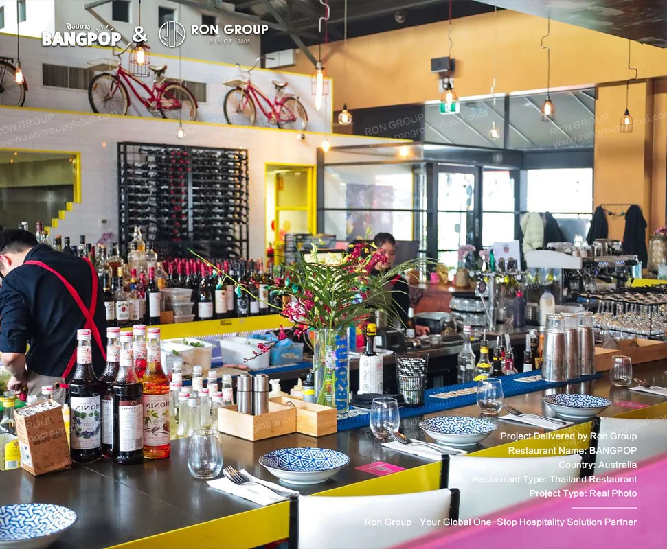 BANGPOP modern restaurant interior