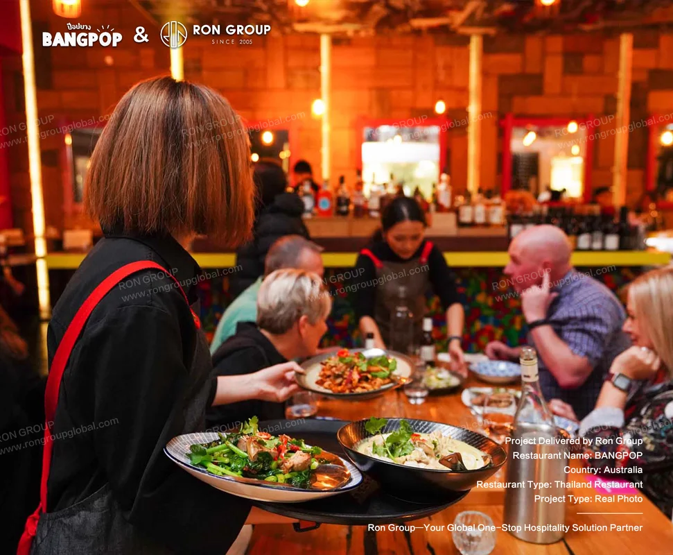 BANGPOP restaurant with diners